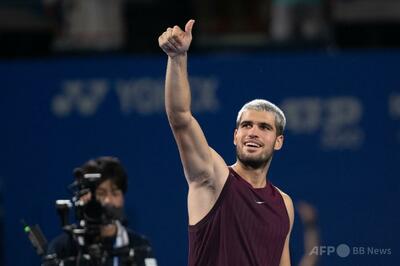 アルカラス、今季10度目のツアー大会決勝進出 ジャパンOP