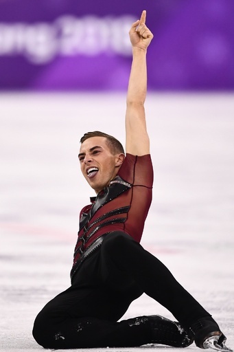 フィギュア男子SPで7位のリッポン、平昌五輪