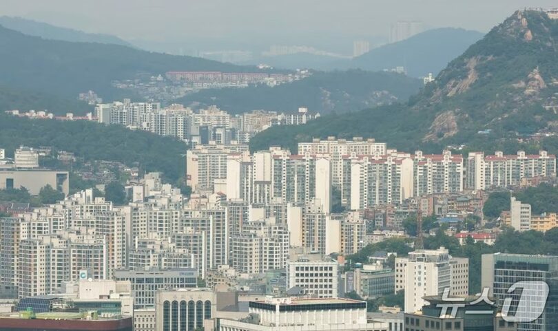 ソウル・南山タワーから見た市街地(c)news1