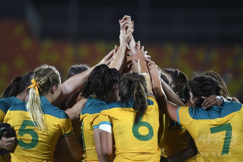オーストラリアが五輪初代女王に輝く、7人制ラグビー女子