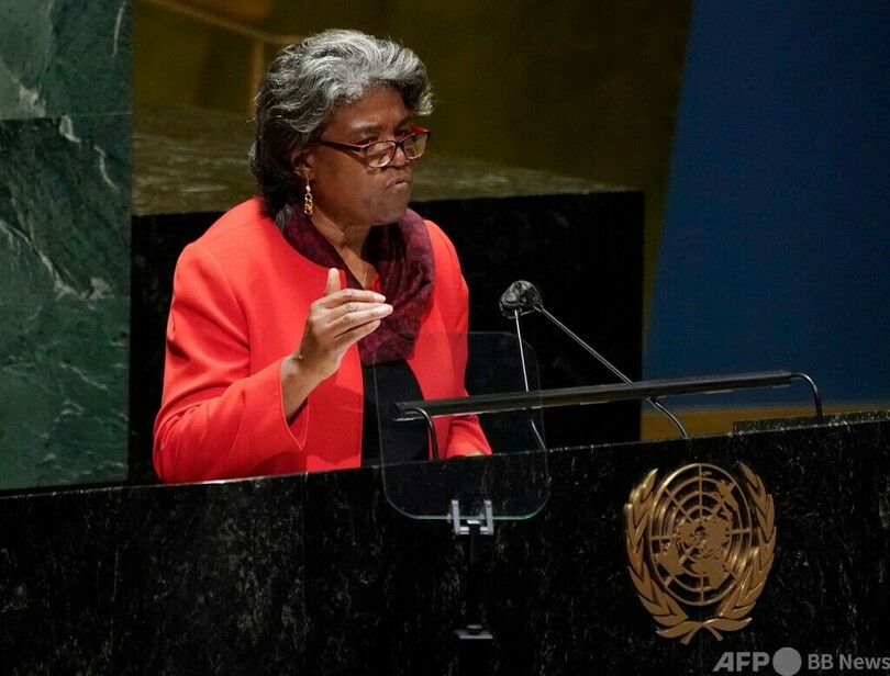 ロシアの侵攻で「難民危機」も 米、国連総会で訴え