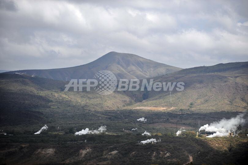 地熱エネルギーの宝庫 アフリカ大地溝帯で試験的探査 写真1枚 国際ニュース Afpbb News