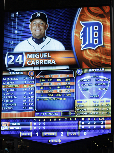 タイガースのカブレラが45年ぶりの三冠王達成 写真10枚 国際ニュース