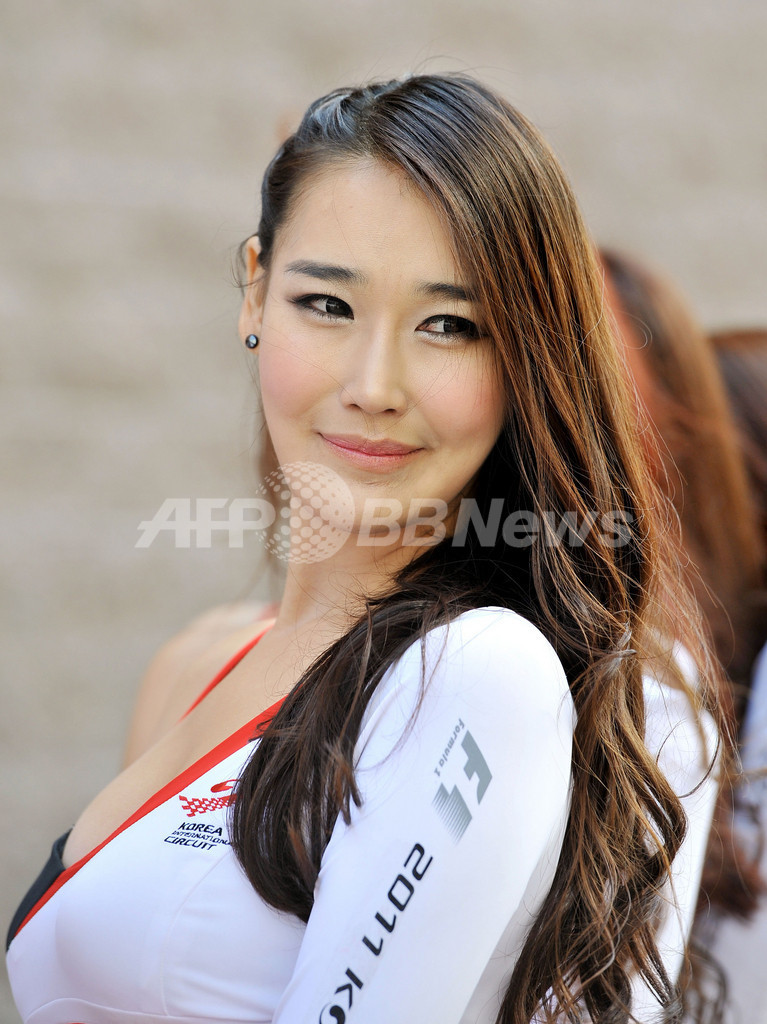 F1韓国gpのレースクイーンたち 写真18枚 国際ニュース Afpbb News