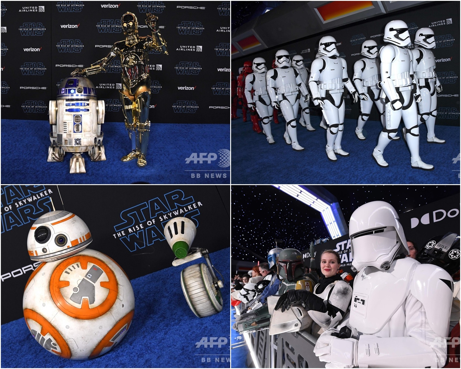 「スター・ウォーズ」完結編ワールドプレミア、豪華キャストが集結