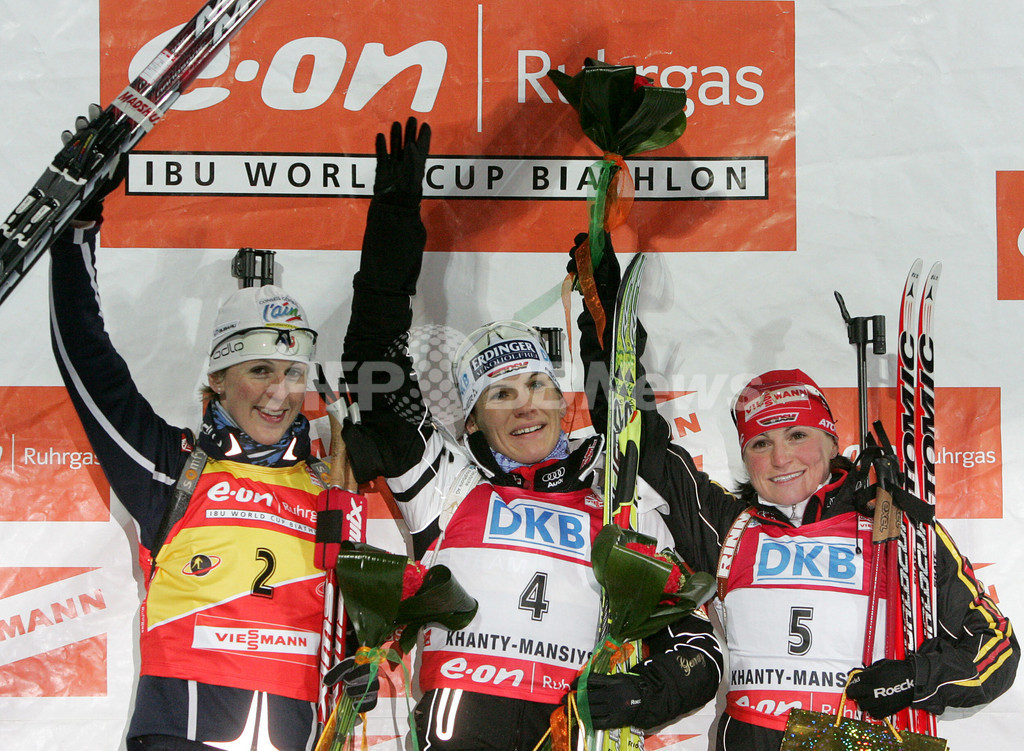 Kathrin Hitzer 第8戦女子10キロメートル・パシュートで優勝 写真5枚 国際ニュース：AFPBB News