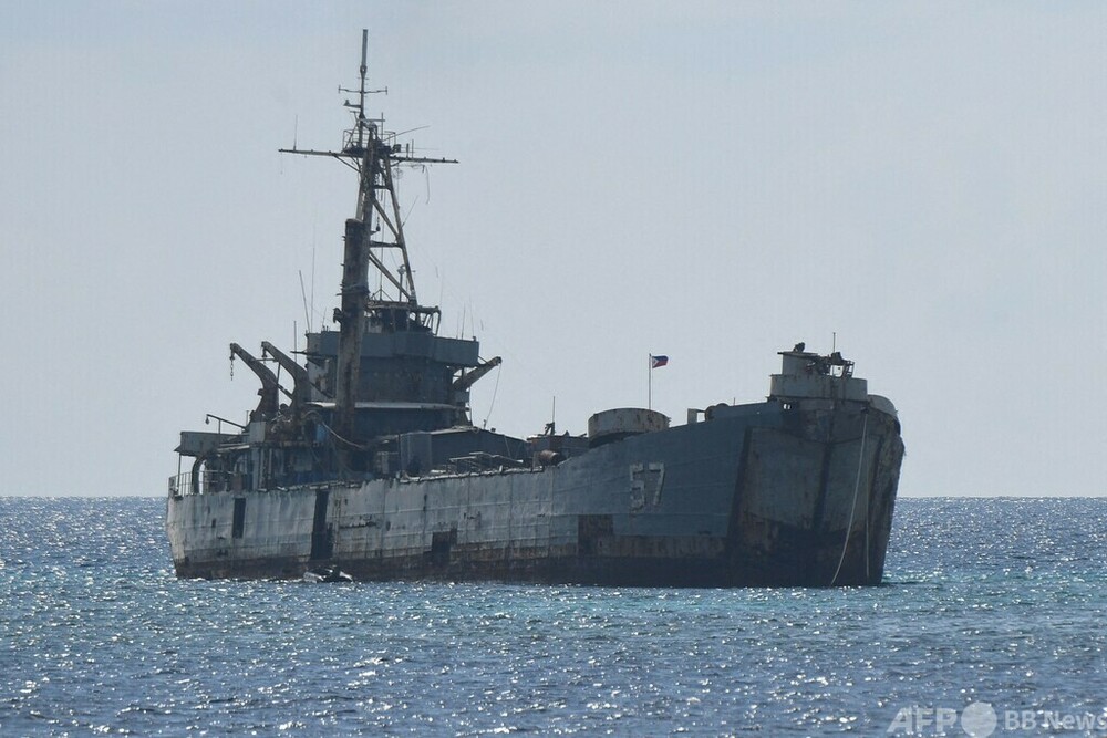 フィリピンは座礁艦の即時撤去を 中国、改めて要求 写真2枚 国際