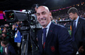 スペインサッカー連盟のルイス・ルビアレス会長（2023年8月20日撮影）。(c)FRANCK FIFE / AFP