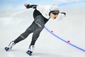 北京冬季五輪、スピードスケート男子1000メートル。レースに臨む小島良太（2022年2月18日撮影）。(c)SEBASTIEN BOZON / AFP