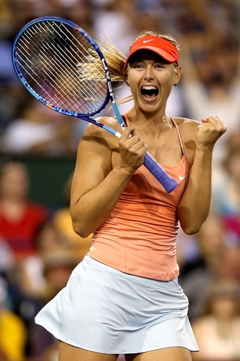 シャラポワが元女王対決制し4回戦へ、BNPパリバ・オープン