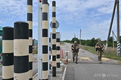 ウクライナ、攻撃懸念しベラルーシとの国境警備を強化