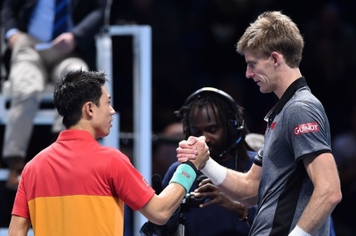 錦織完敗「今年最悪の試合」、4強は微妙な状況に ATPファイナルズ