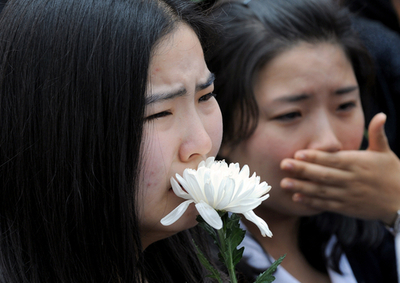 盧韓国前大統領、悲しみに沈む地元の村