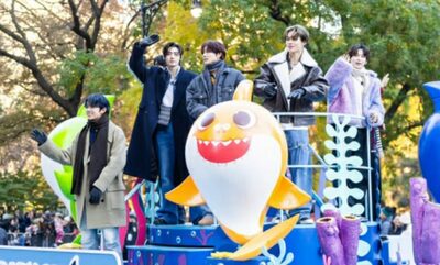 超大型ピンクフォン、韓国代表キャラクターとしてニューヨークに