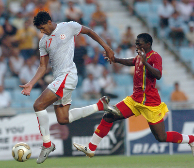 チュニジア ギニアと引き分ける