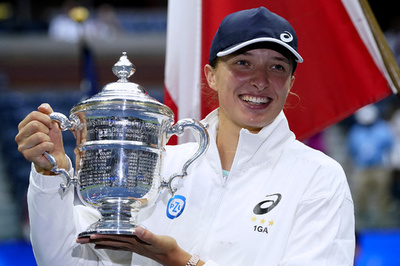 女王シフィオンテク、準々決勝でガウフと再戦へ 全米OP女子単ドロー