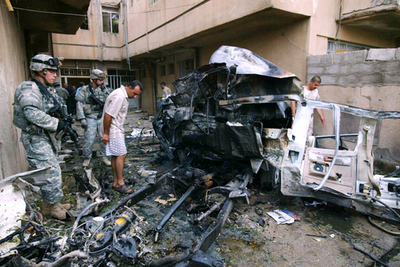 米シンクタンク、「民間人の犠牲続けば米軍イラク撤退は不可避」