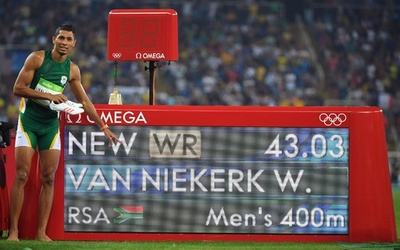 バンニーキルクが男子400mで金、世界記録破られたジョンソン氏「完敗だ」