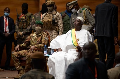 マリで暫定大統領就任、平穏な政権移行誓う