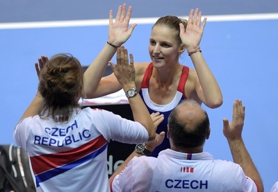 フェド杯初日は1勝1敗、チェコが激闘制すもフランスが取り返す