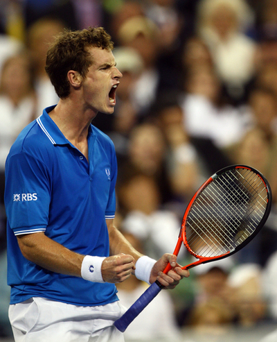 マレー ガルビスに辛勝、全米オープンテニス