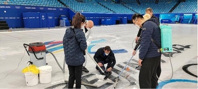 五輪を支えたフランス人製氷専門家 「スピード」と「美しさ」を両立