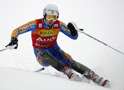 ＜06-07アルペンスキーW杯＞男子回転・第4戦、ラーション 1本目を首位で折り返す - スイス