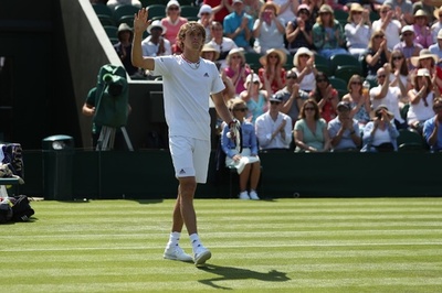 ズベレフがウィンブルドン快勝発進、故障明けの世界748位下す