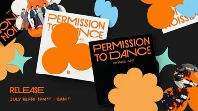 BTS、「PERMISSION TO DANCE ON STAGE – LIVE」7月18日発売