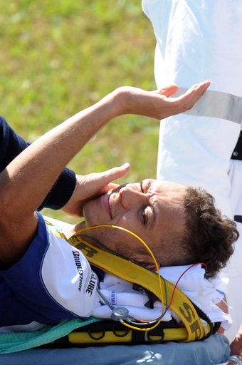 王者ロッシが骨折で今季絶望、イタリアGP