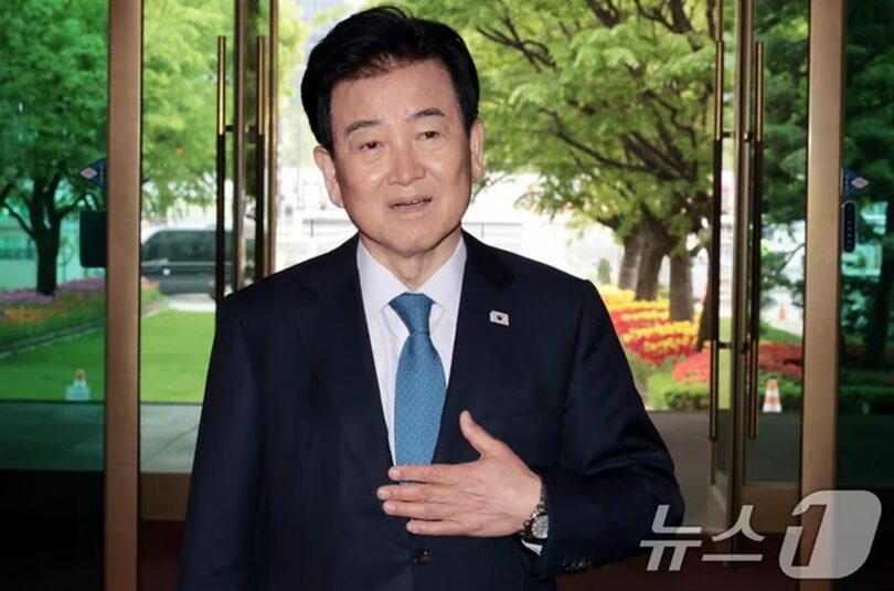 チョン・ドンヨン（鄭東泳）統一相(c)news1