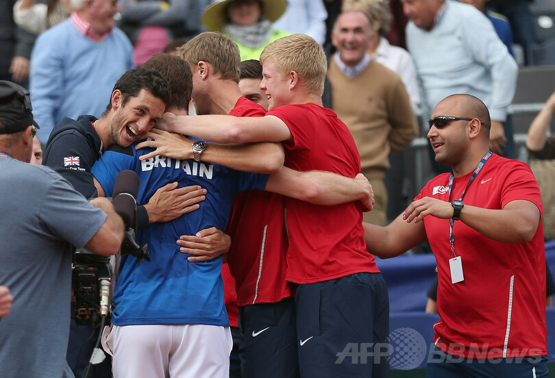マレーの勝利で英国が28年ぶりの8強入り、デビス杯