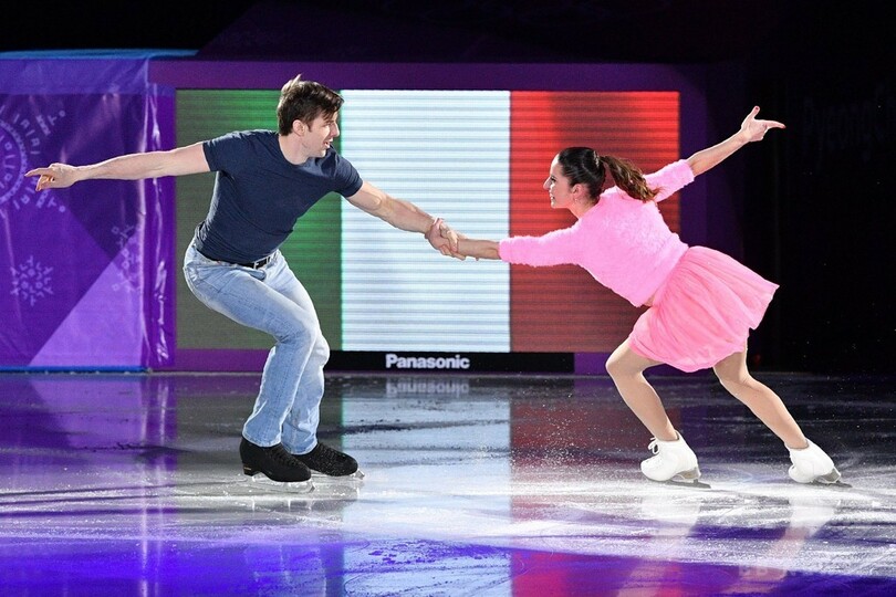 羽生やザギトワらが華麗な演技、フィギュアスケート・エキシビション 平昌五輪