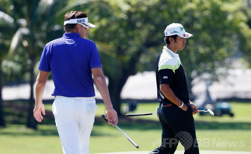 松山が「ばか」発言のポールターに謝罪、キャデラック選手権