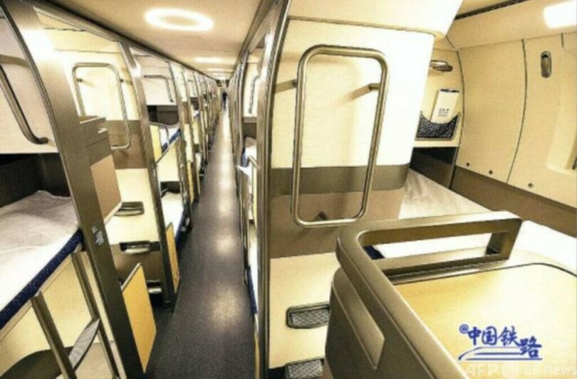 「動くカプセルホテル」 北京から深センまでわずか11時間の寝台列車が運行