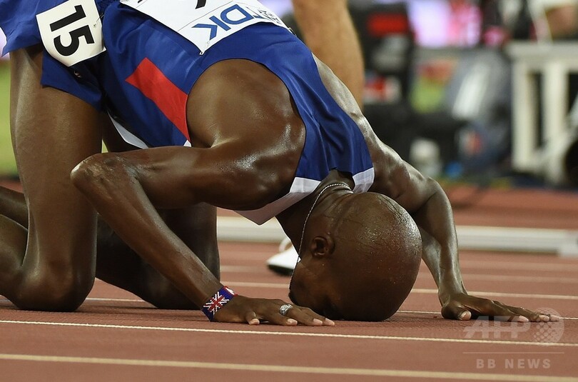 ファラーが男子5000mで金、「3連続2連覇」達成―第15回世界陸上
