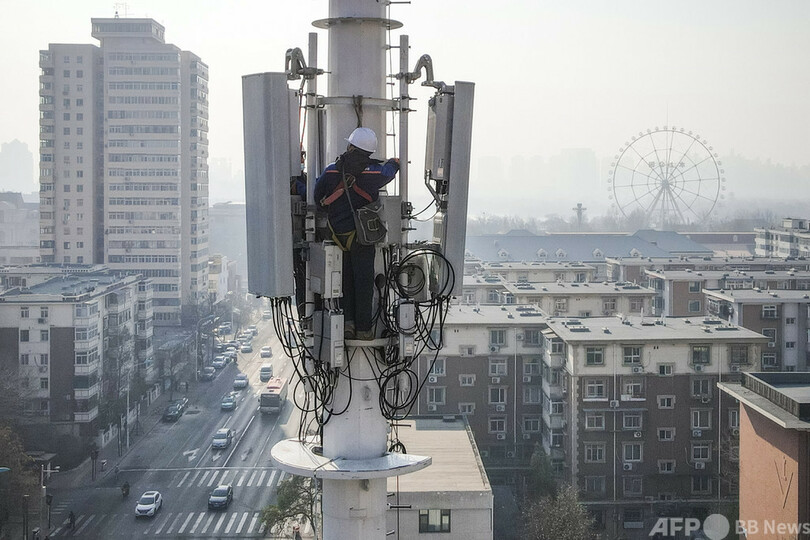 中国の5G基地局が71万局に 世界最大ネットワーク