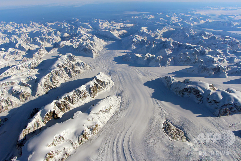 グリーンランドの氷 1000年後には完全融解 より正確な新モデルで予測 写真2枚 国際ニュース Afpbb News