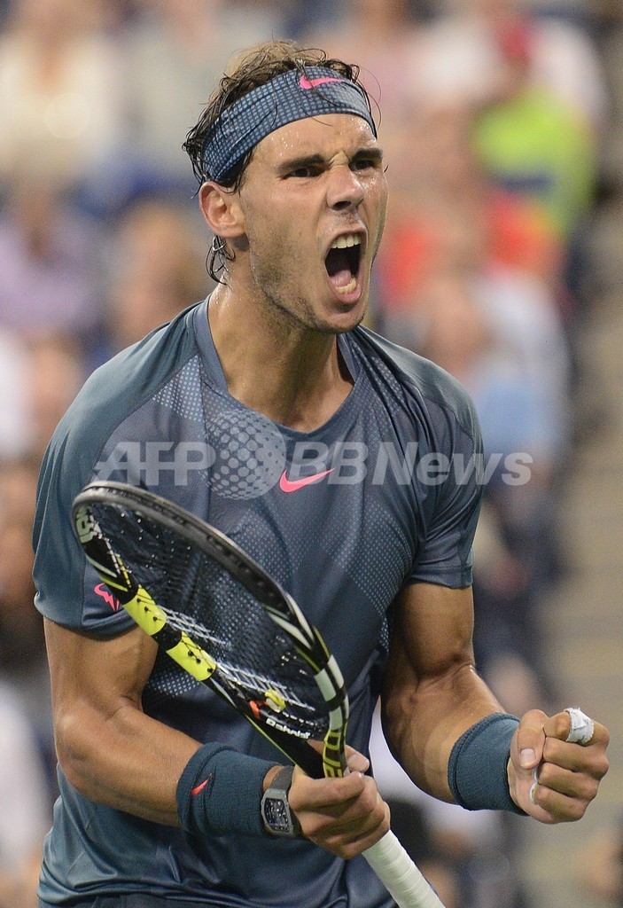 ナダル、逆転勝利で8強入り 全米オープン 写真8枚 ファッション