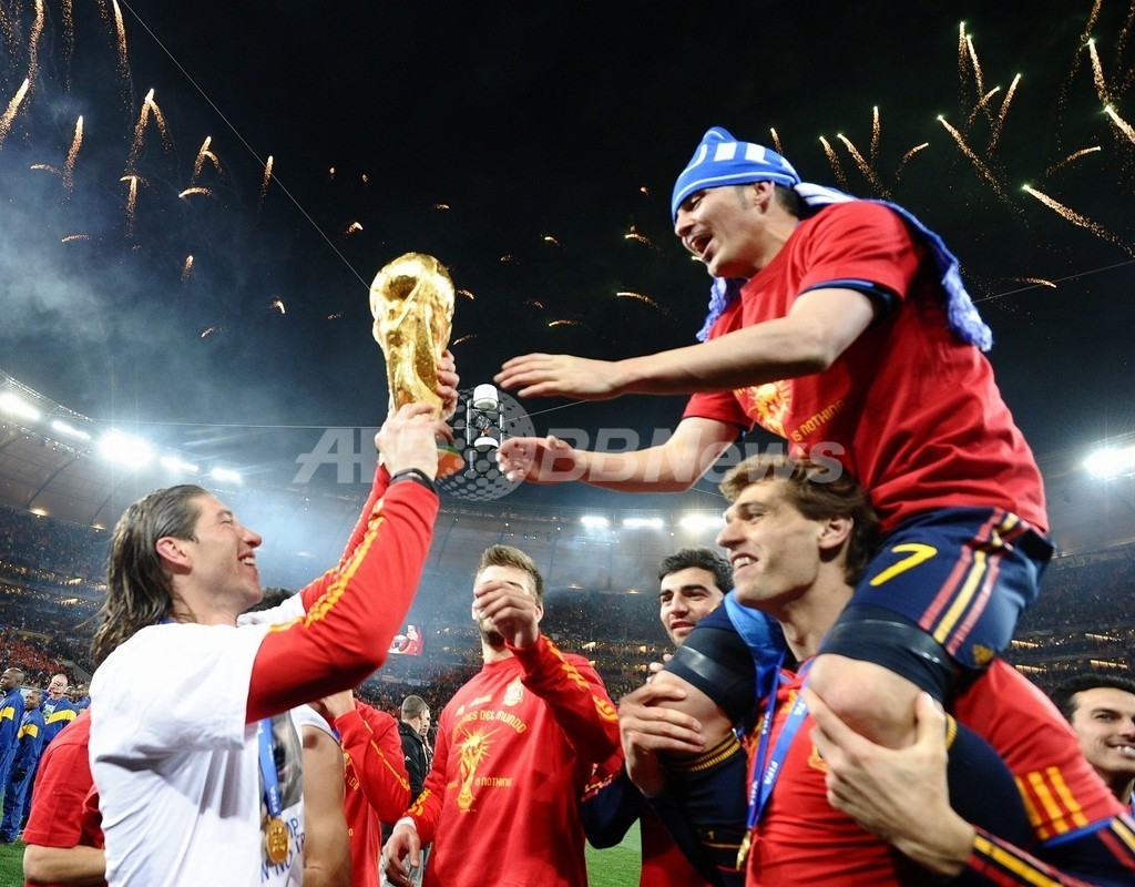 スペインが初優勝、オランダに延長1-0で勝利 W杯 写真29枚