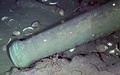 コロンビア・カルタヘナ沖に沈むガレオン船「サンホセ号」を捉えた動画のスクリーンショット。コロンビア大統領府提供（2022年6月6日提供）。(c) AFP PHOTO / COLOMBIAN PRESIDENCY