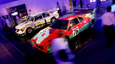 「BMWアートカー･コレクション」、インド･ムンバイで開催中