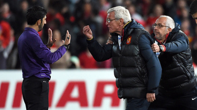 アジア・サッカー連盟、広州恒大のリッピ監督にベンチ入り禁止処分