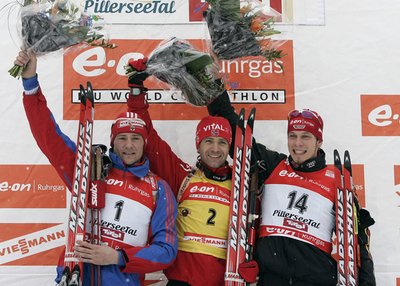 ビョルンダーレン 第2戦男子12.5キロメートルパシュートで優勝