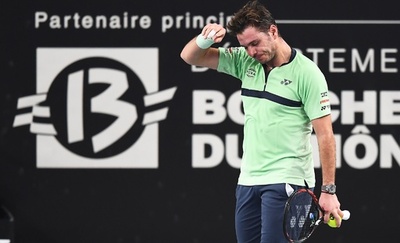 ワウリンカが途中棄権、半年ぶり復帰から苦戦続く オープン13