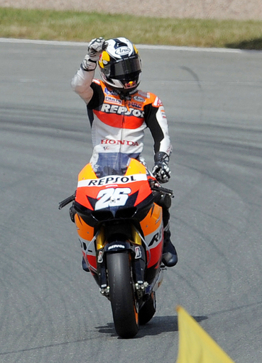 ペドロサ今季2勝目、復帰のロッシは4位 ドイツＧＰ