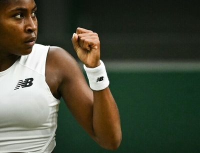 ガウフ快勝で16強、元全米女王ラドゥカヌも4回戦へ ウィンブルドン