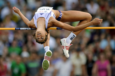 ブラシッチ 女子走り高跳びで優勝