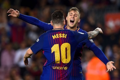バルセロナがマラガに勝利、カタルーニャ独立問題をものともせず