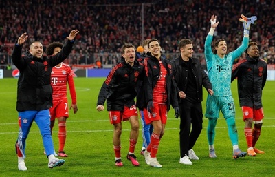 バイエルンが欧州CL8強入り、PSG初優勝にはまたも届かず